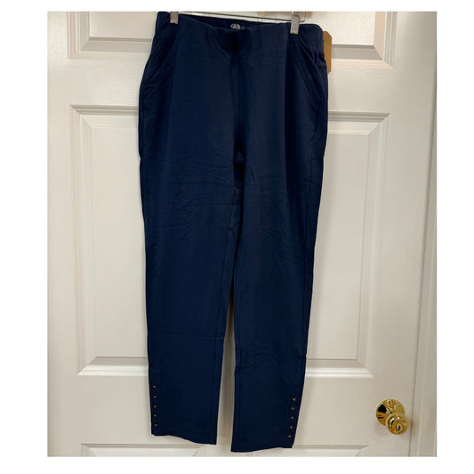 Wild Palm Button Hem Pants