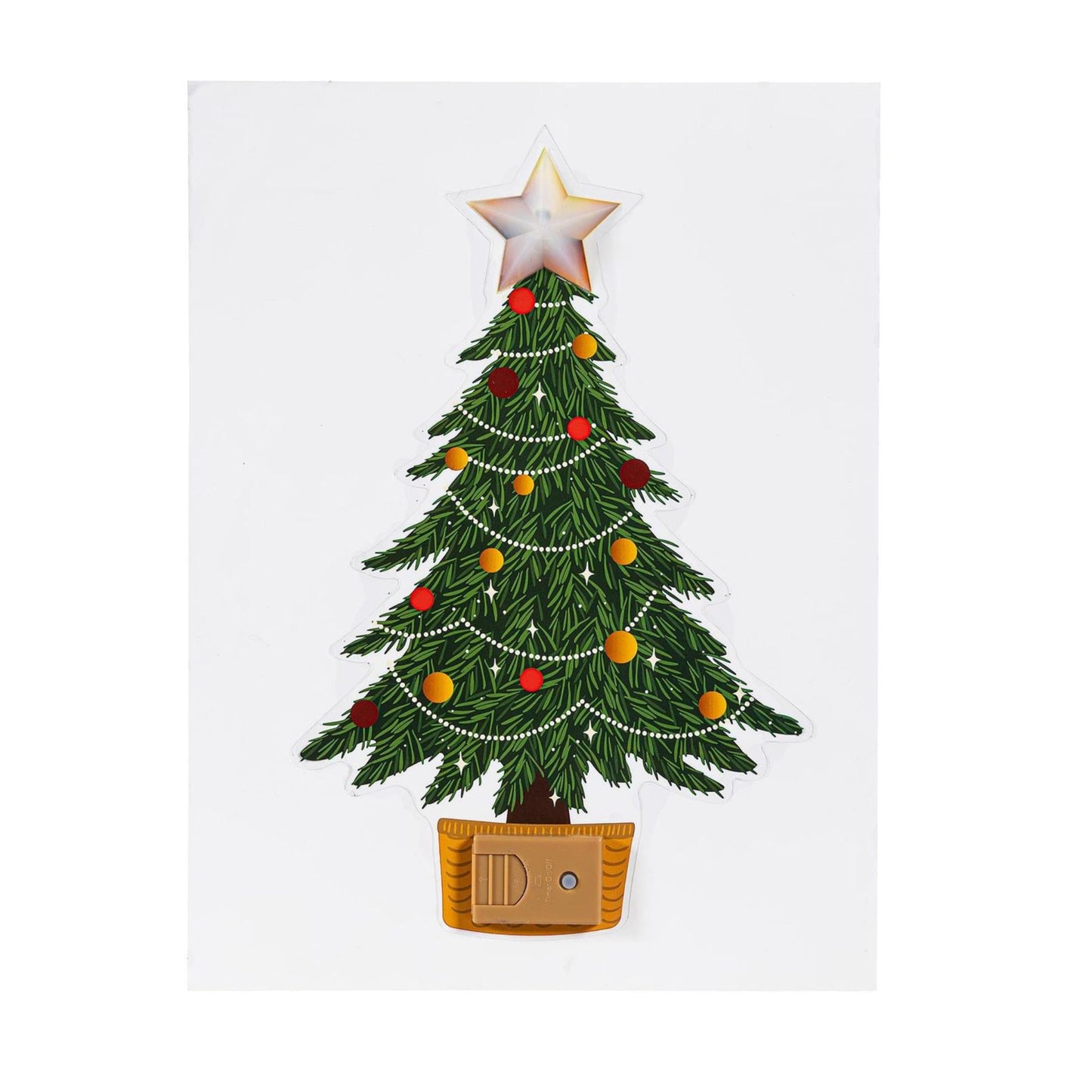 Window Decal Christmas Tree