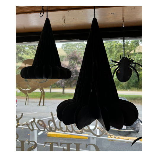 Halloween - Witch Hat Paper Hanging Decor