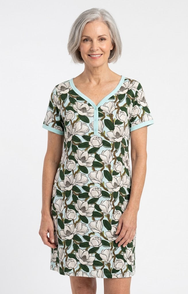 Amanda Blu Magnolia Nightgown - Soft Floral Sleepwear