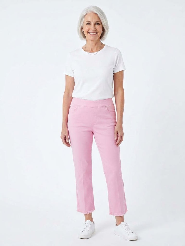Lisette Hampton Cotton Twill 24" Crop Flair Pant