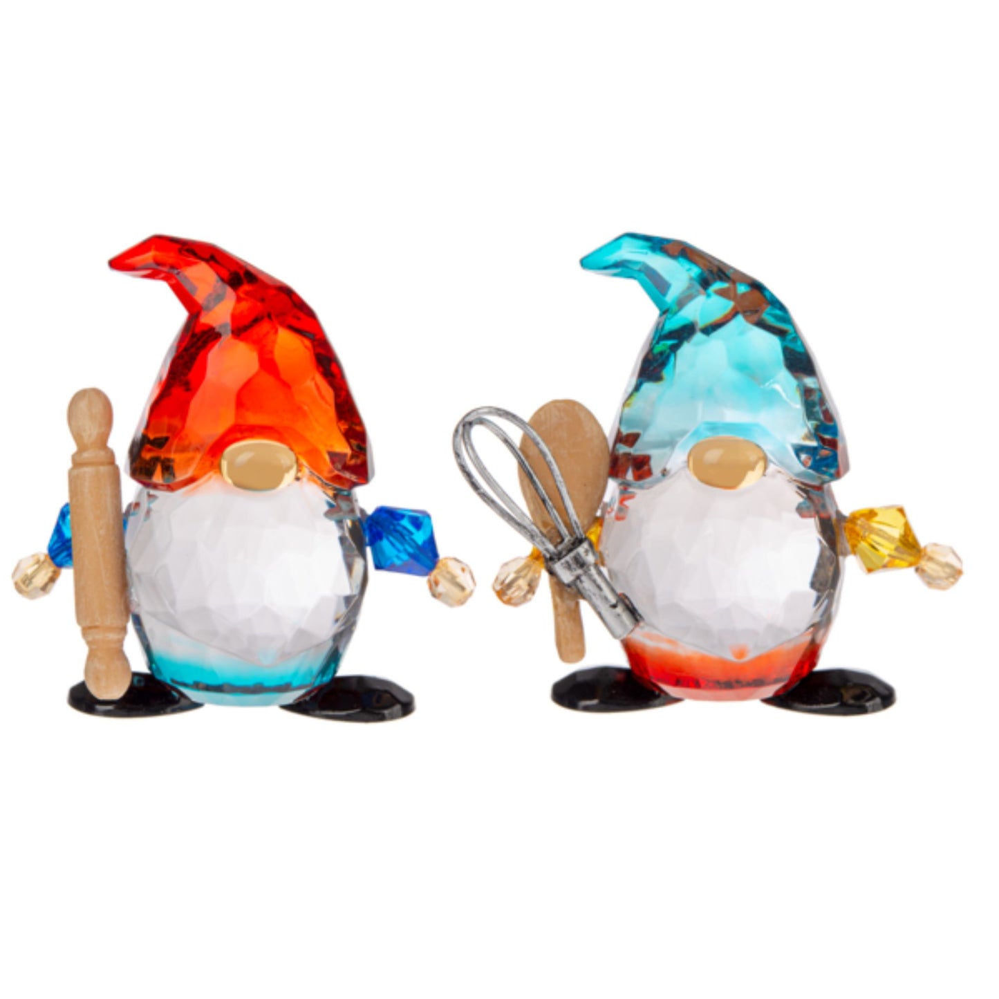 Kitchen Acrylic Gnome Figurines